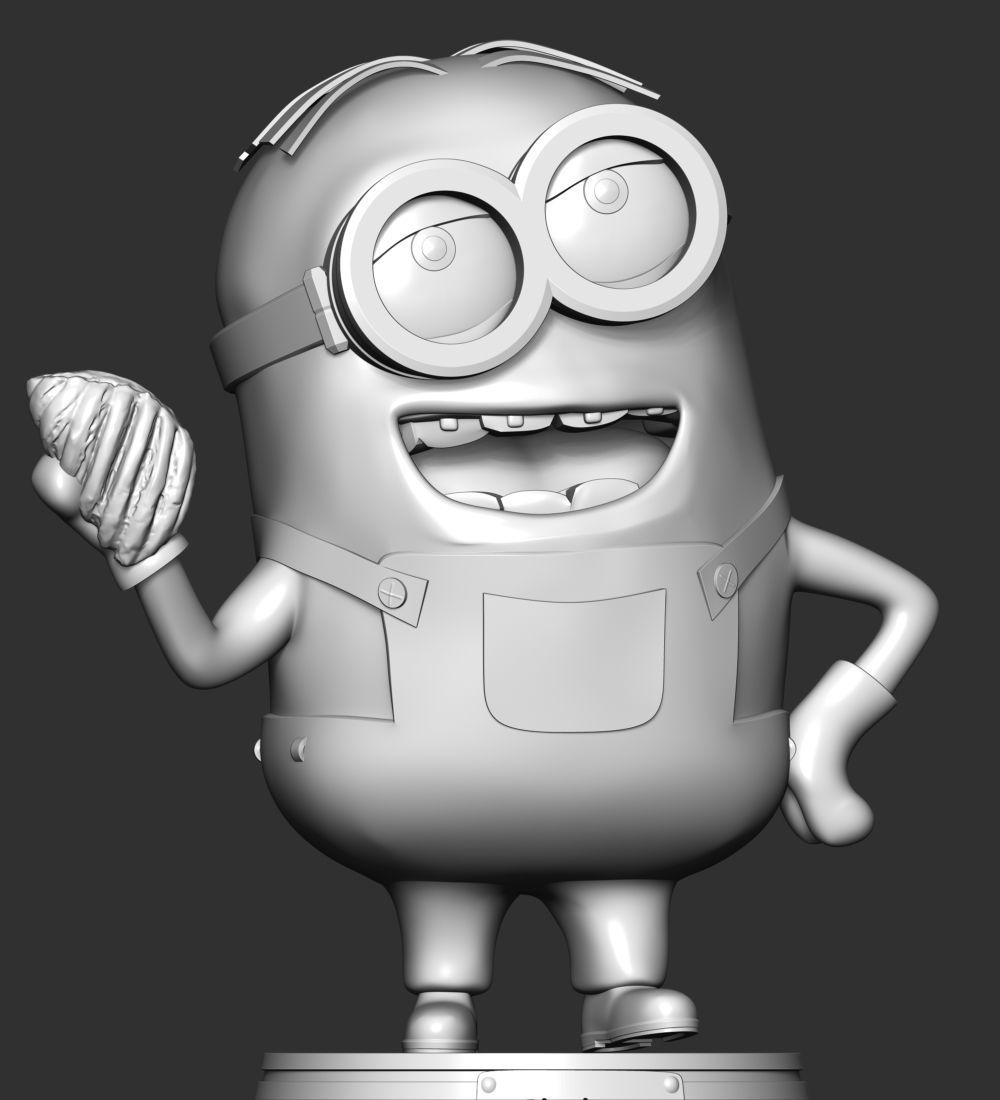 Dave - Despicable Me 3D print model_3