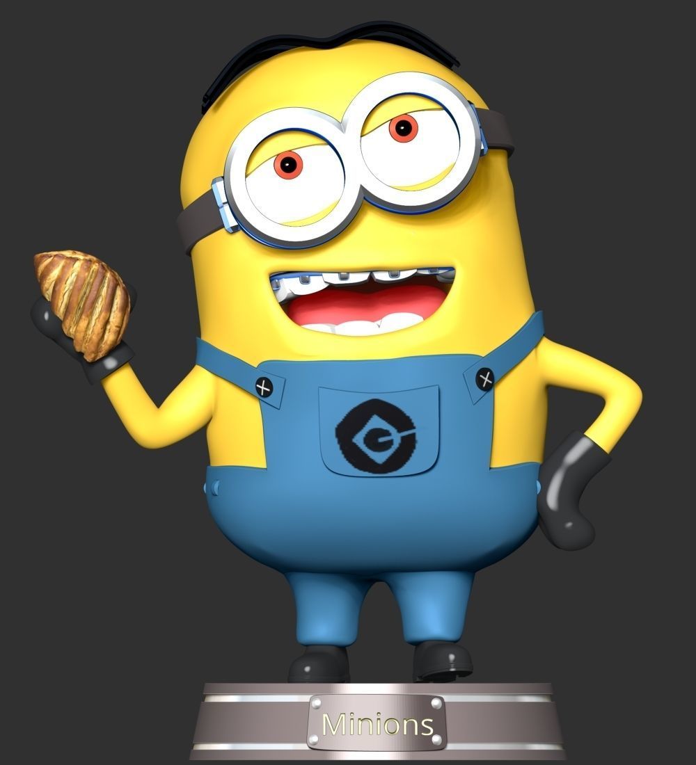 Dave - Despicable Me 3D print model_1