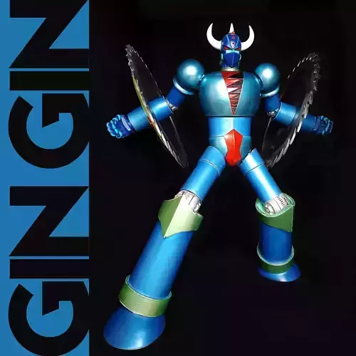 Gin Gin saucer beast from Grendizer 3D print model