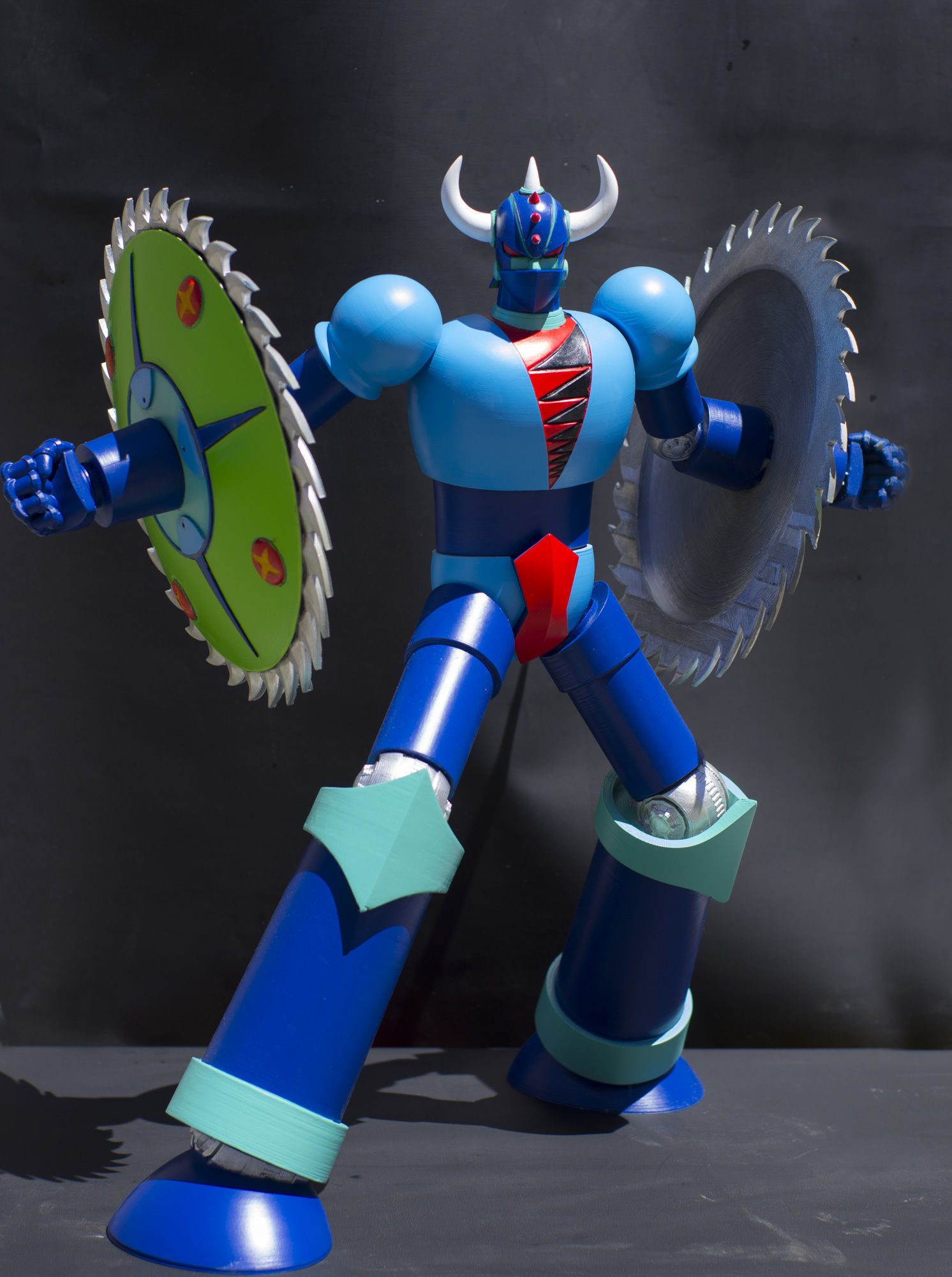 Gin Gin saucer beast from Grendizer 3D print model_1