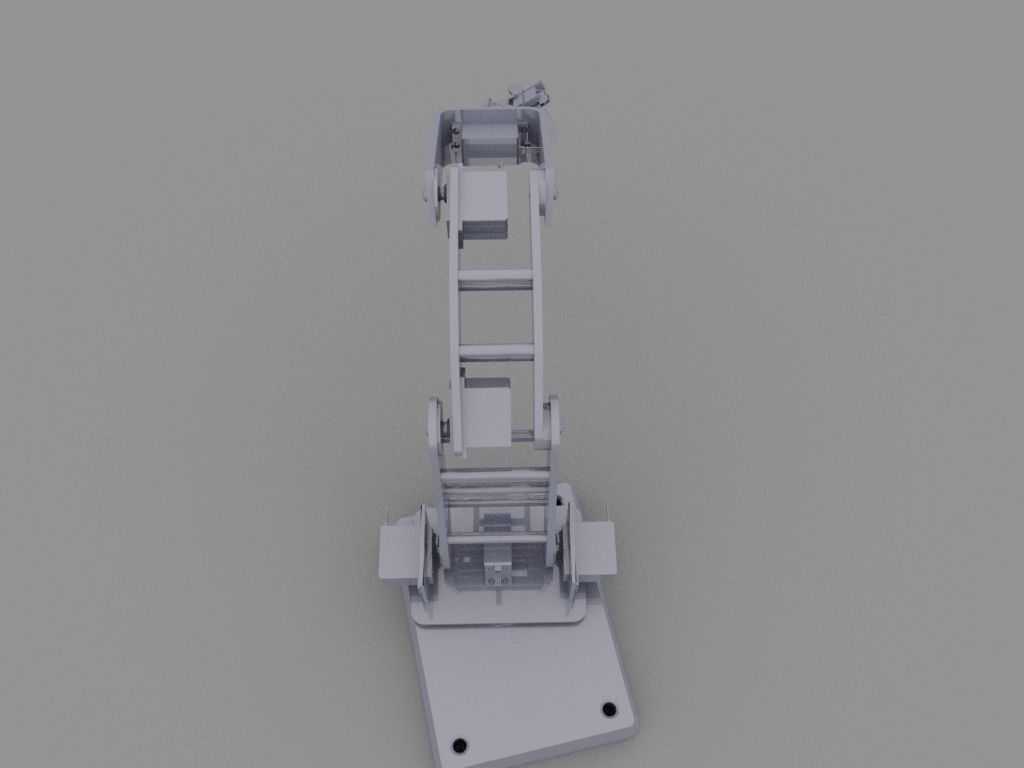 Robot grabber claws 3D model_3