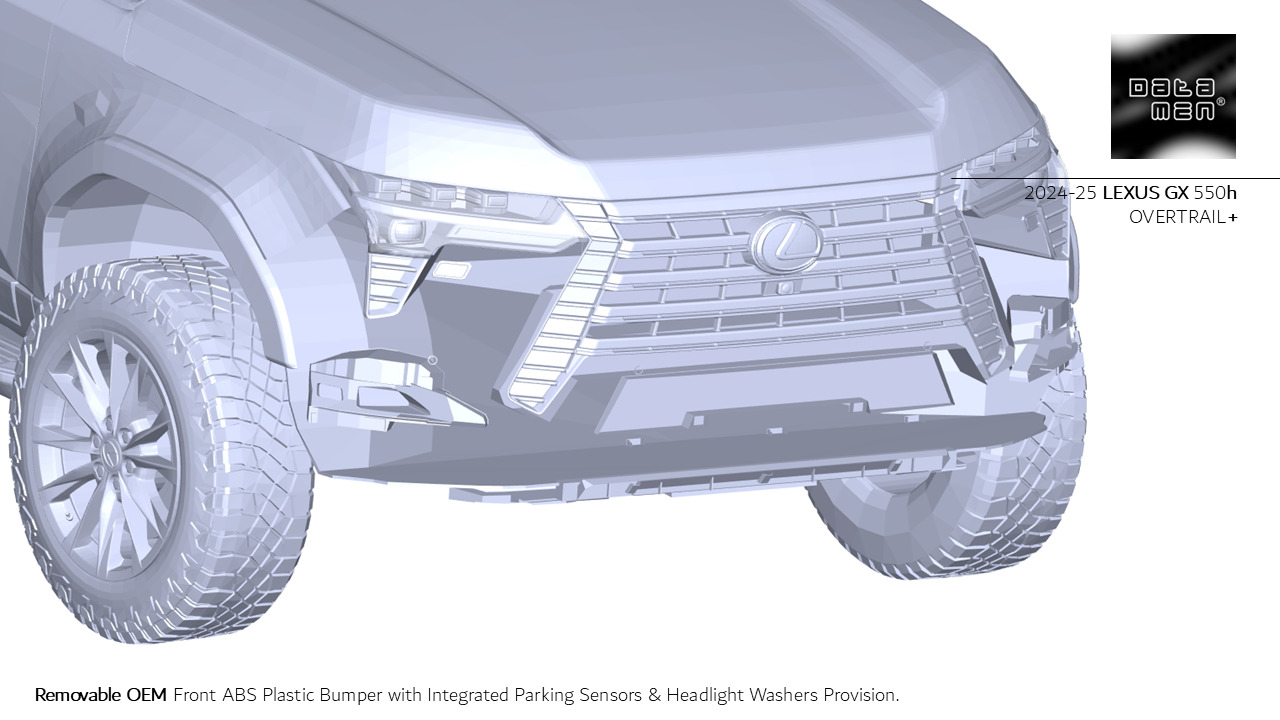 2024 2025 TOYOTA Land Cruiser PRADO LC250 3D Scan Surface Data 3D model_23