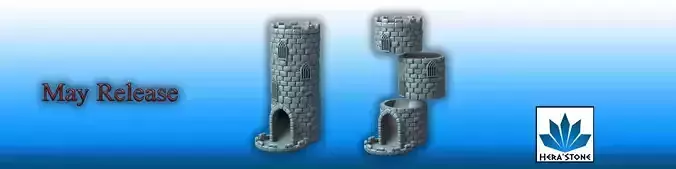 Patreon Tower 6 3D print model