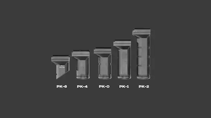 A SET OF TACTICAL GRIP RK