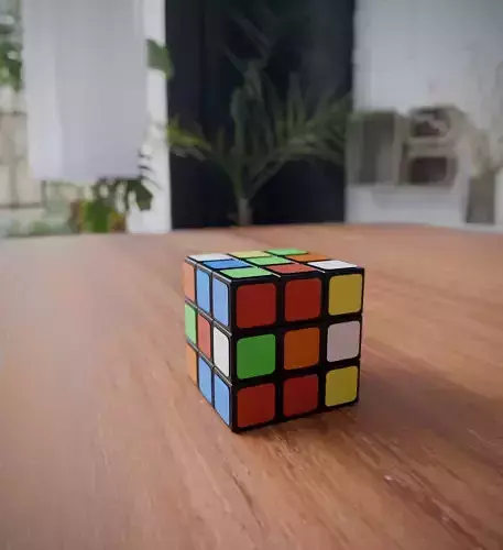 Rubik cube 3D model