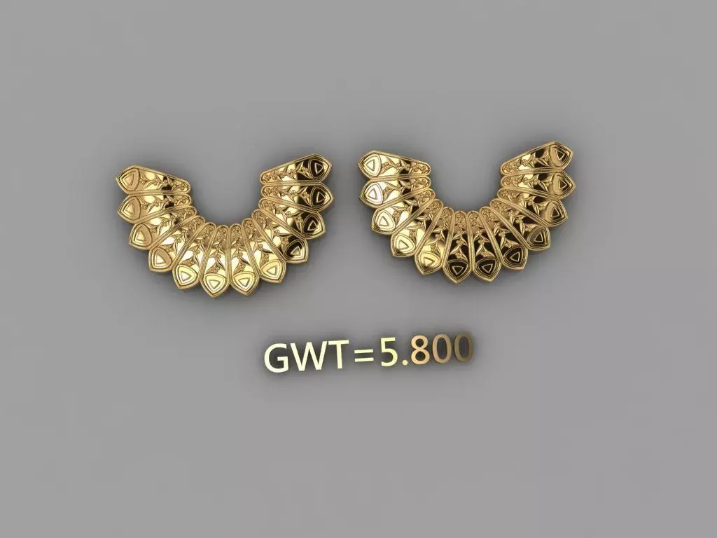 FASION EARING 3D model_0