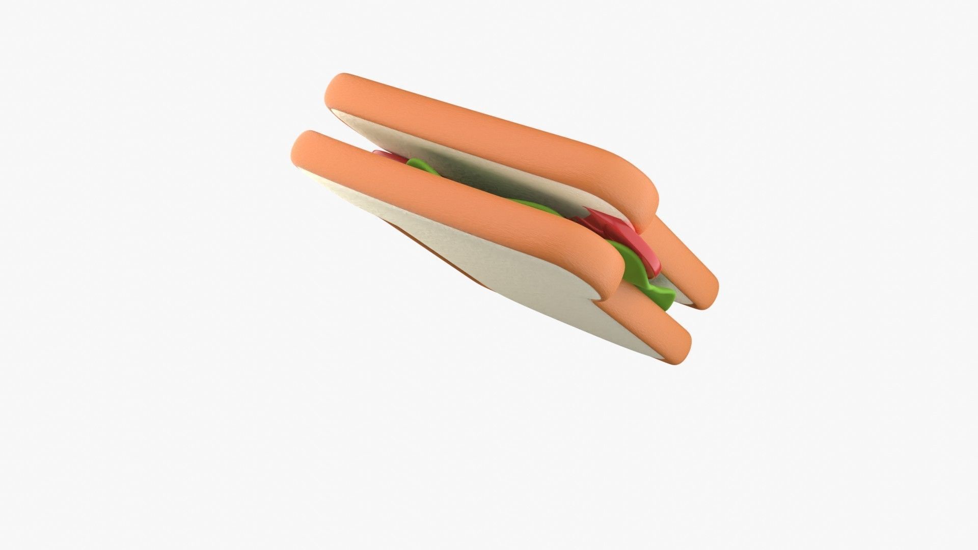 Sandwich 3D model_12