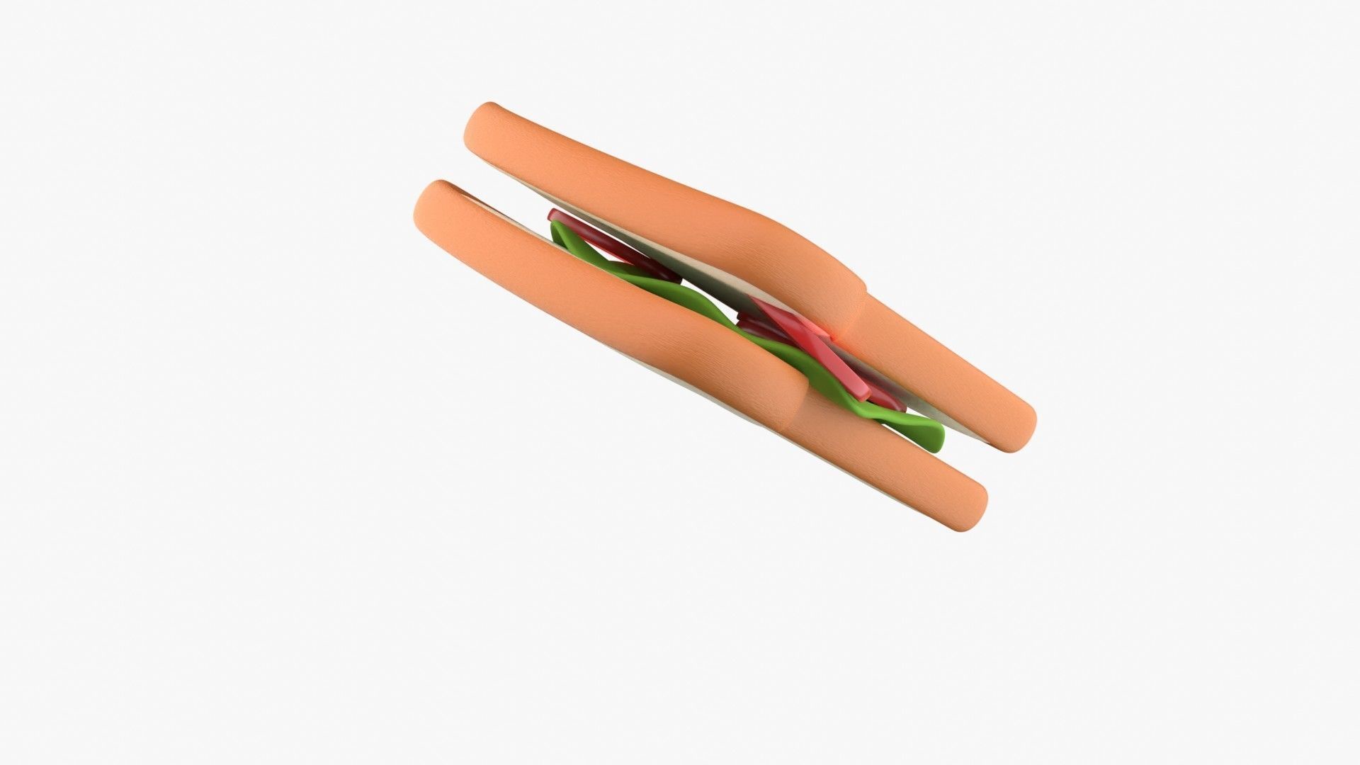 Sandwich 3D model_13