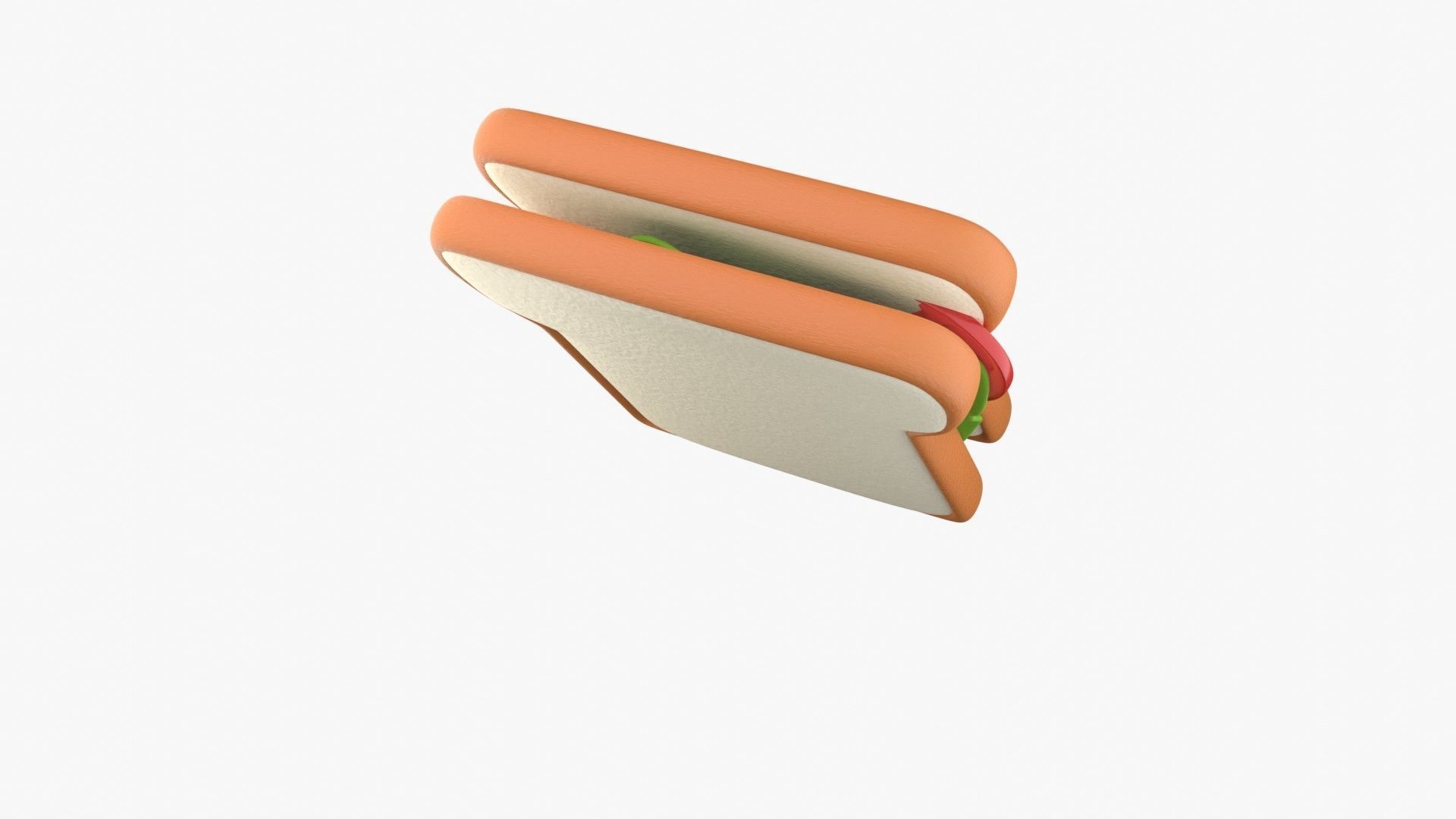 Sandwich 3D model_11