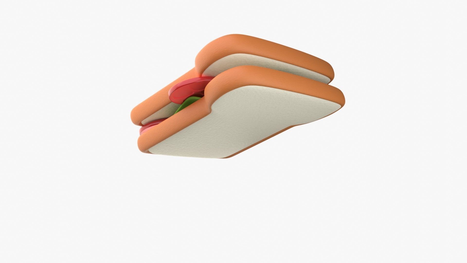 Sandwich 3D model_6