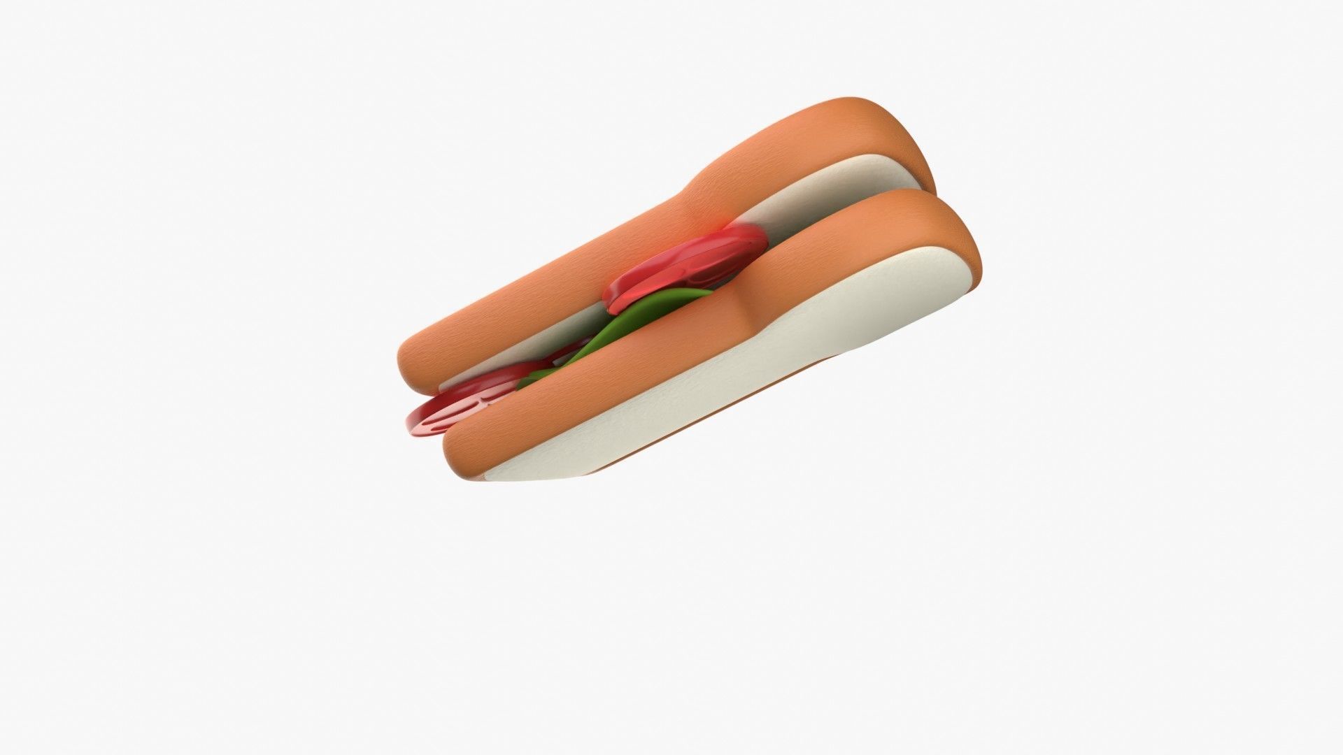 Sandwich 3D model_4