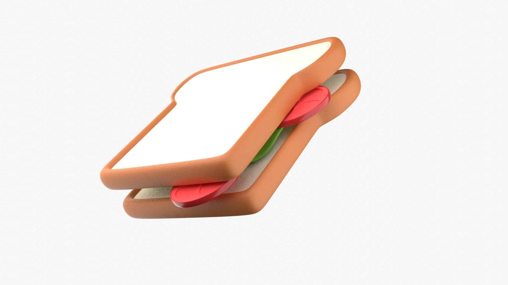 Sandwich 3D model_2