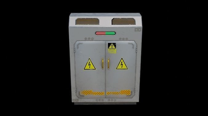 Electric generator 3D model