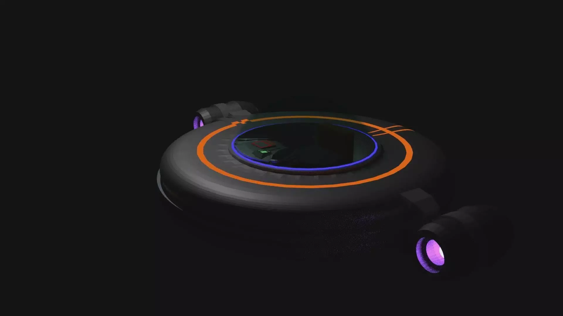 UFO spaceship 3D model
