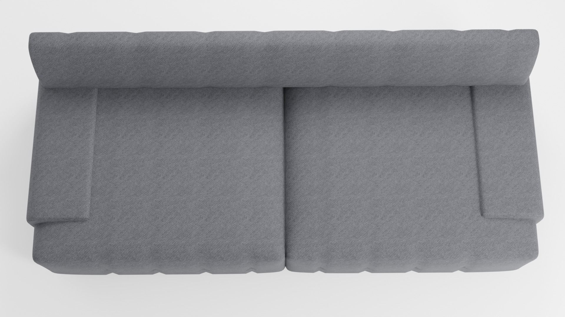 Designer sofa in dark tones in a minimalist style 3D model_5