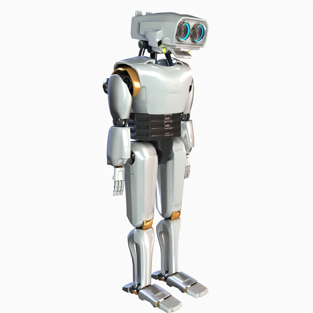 Robot Character 3D model_7