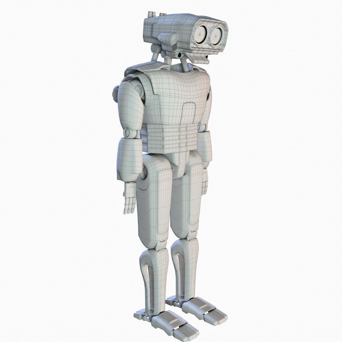 Robot Character 3D model_8