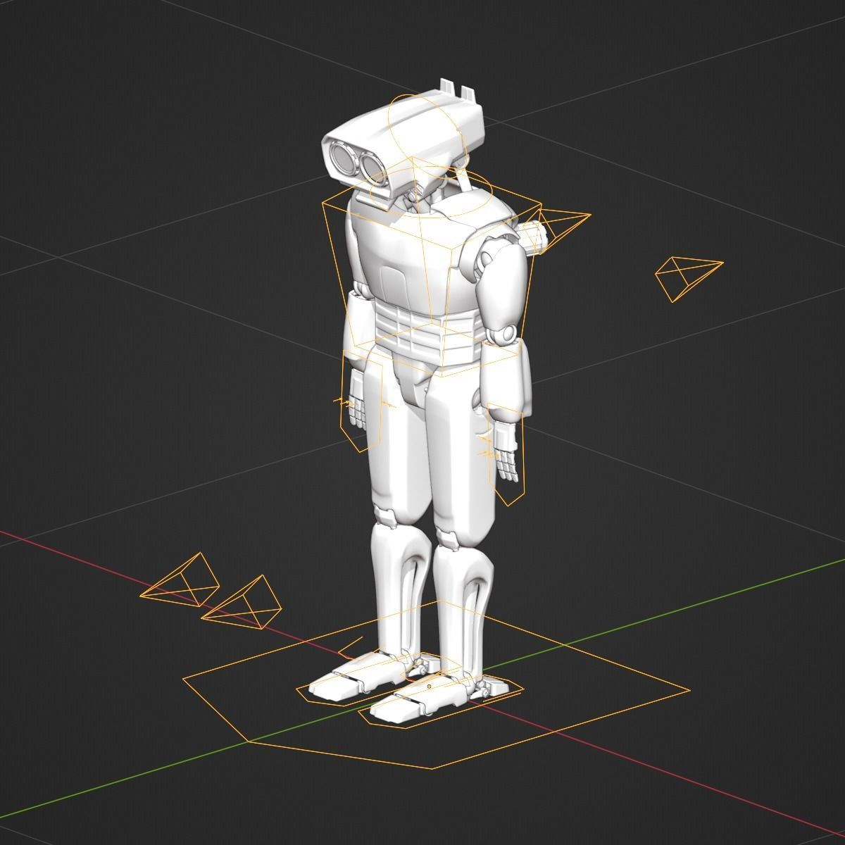 Robot Character 3D model_10