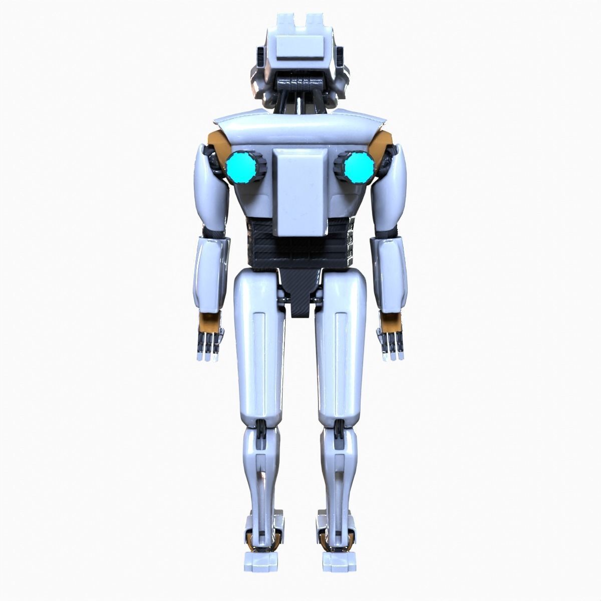 Robot Character 3D model_4