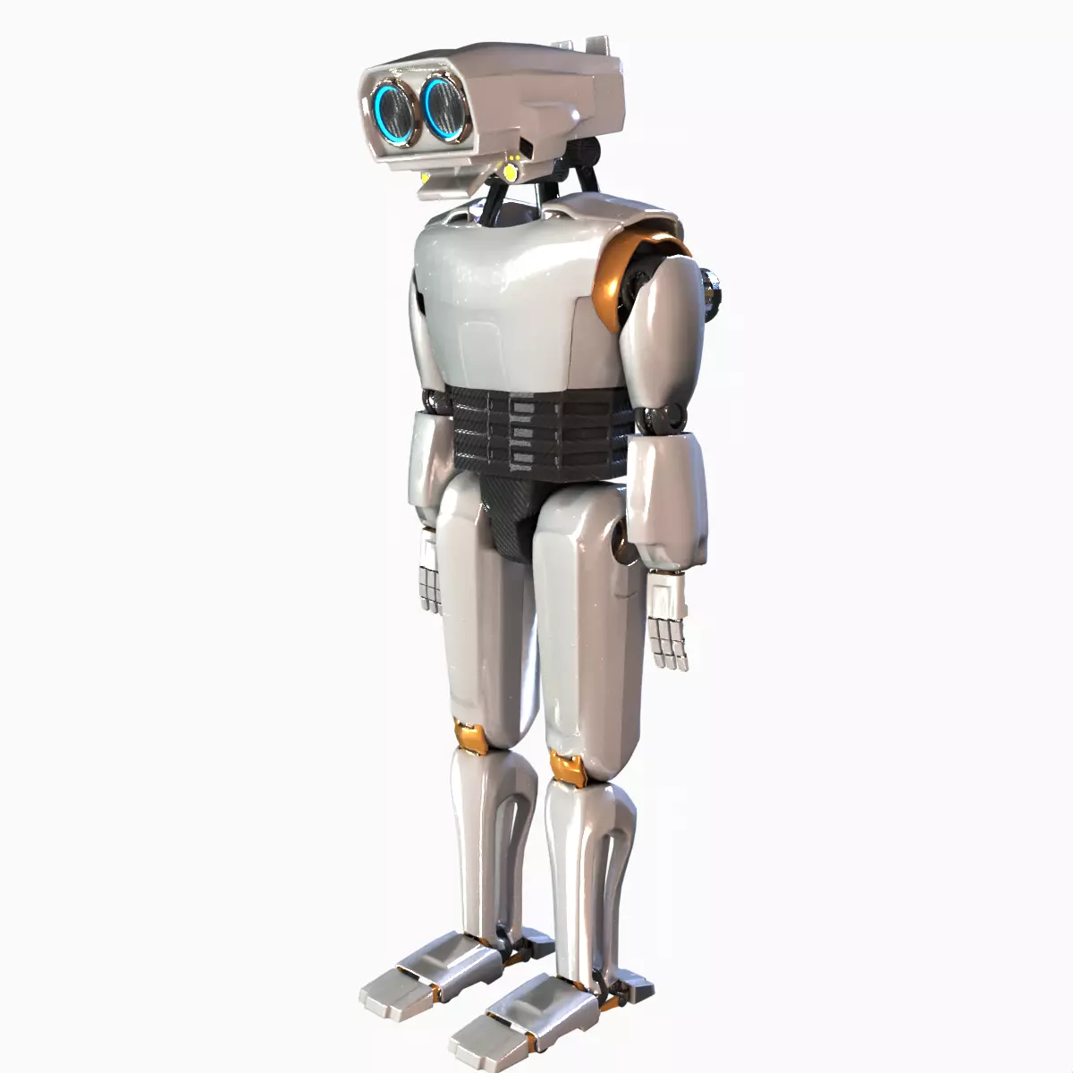 Robot Character 3D model_0