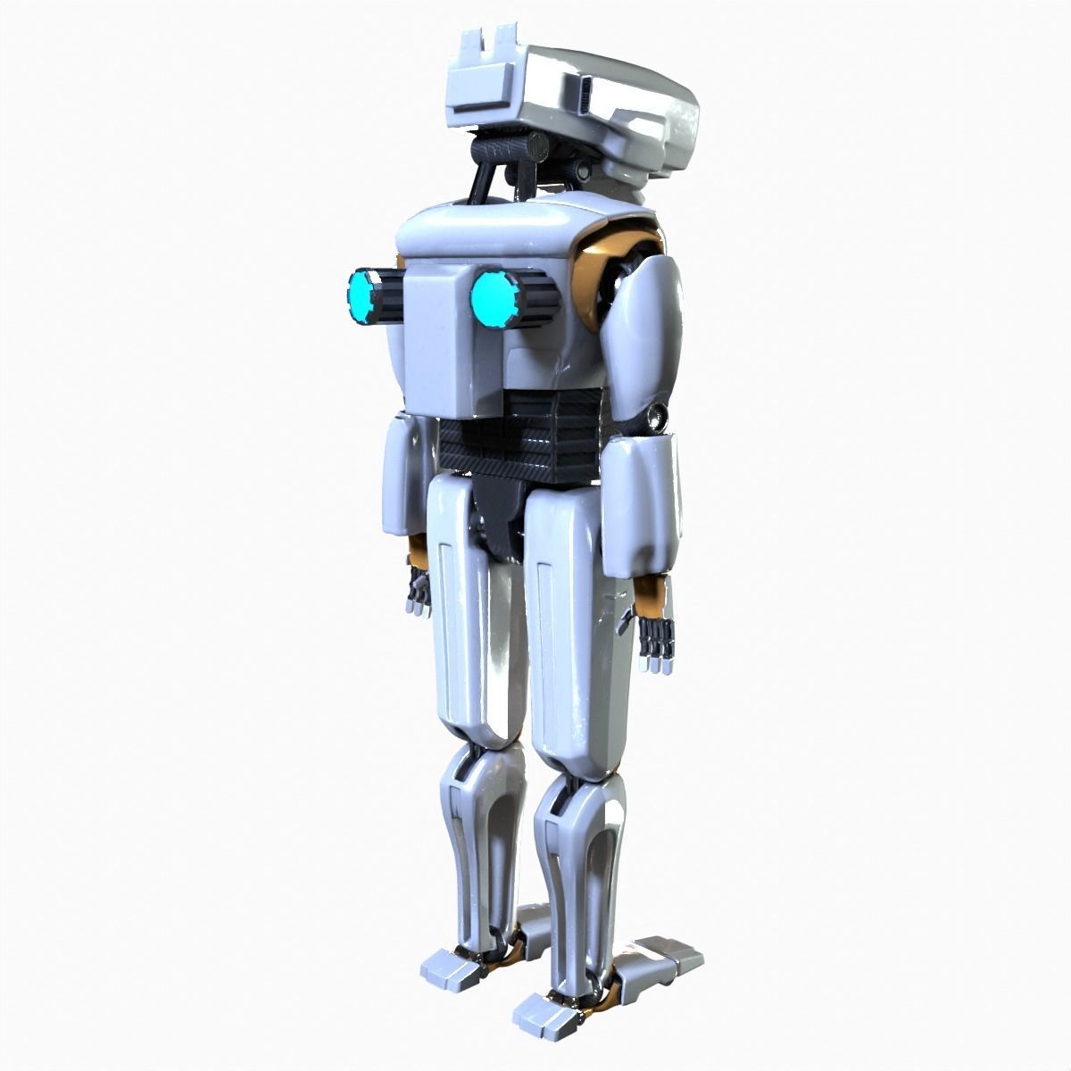 Robot Character 3D model_5