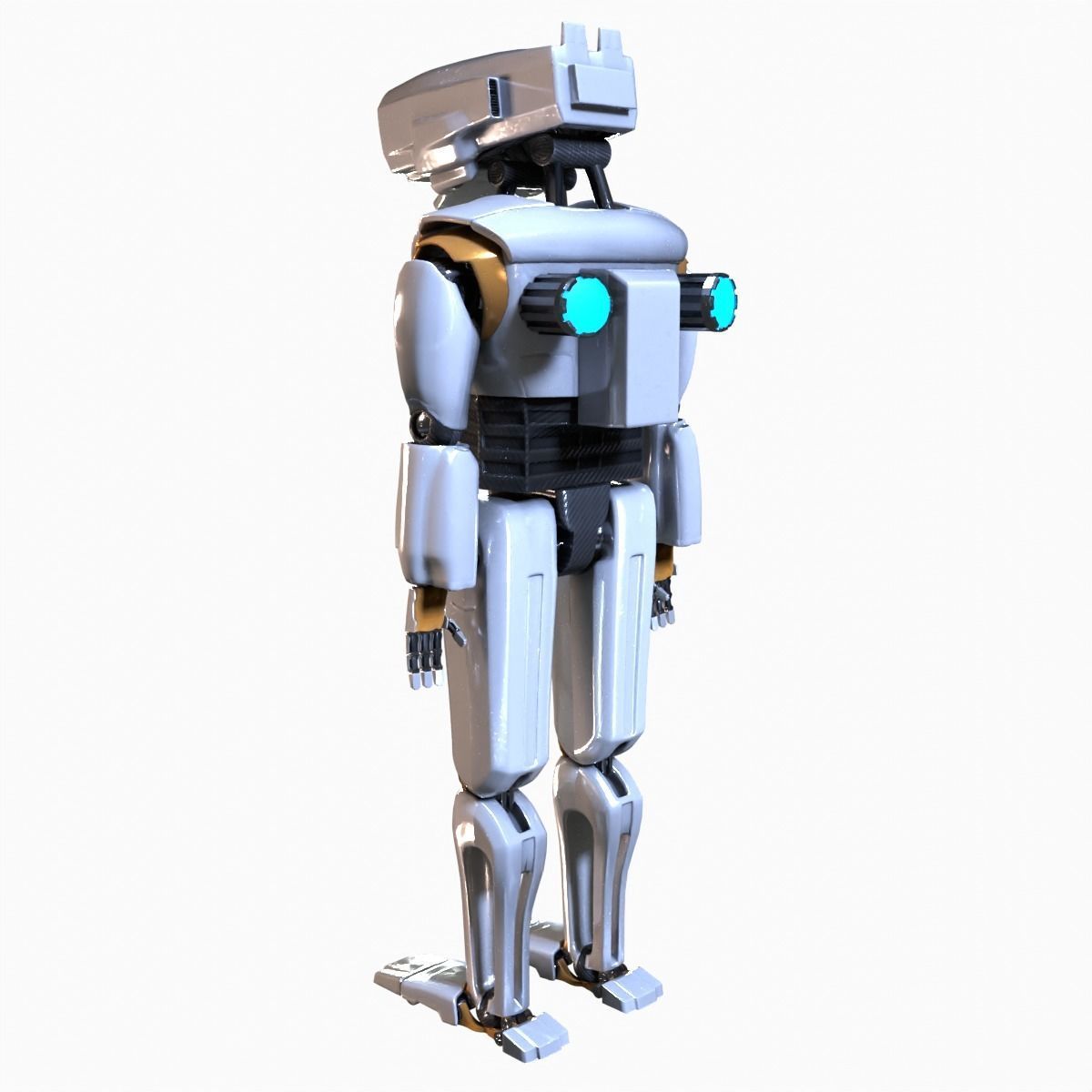 Robot Character 3D model_3