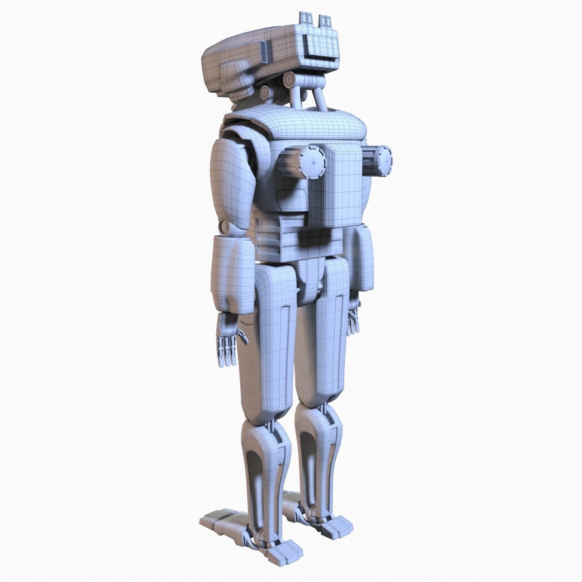 Robot Character 3D model_9