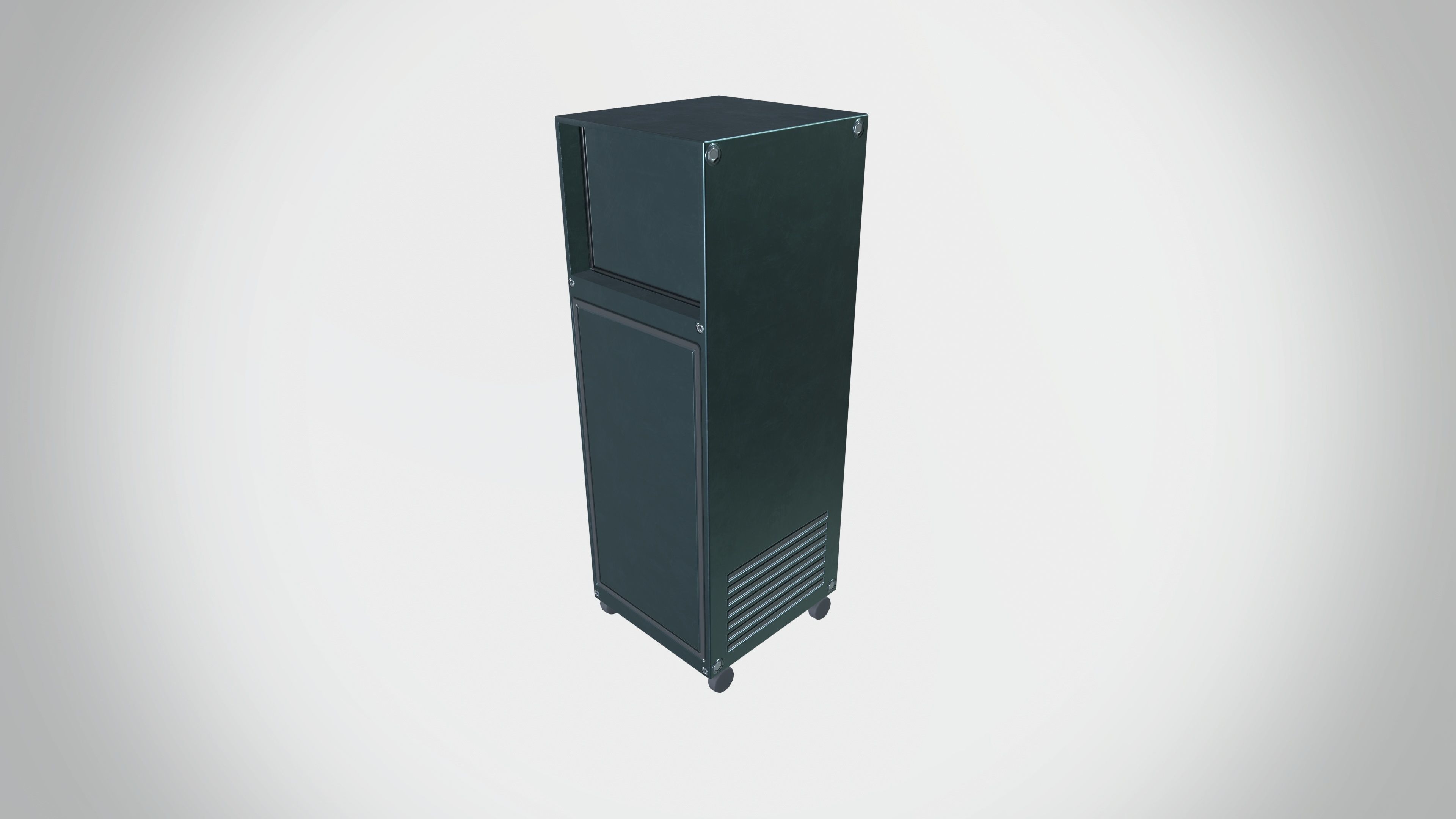 Circuit Pannel Box Low-poly 3D model_6