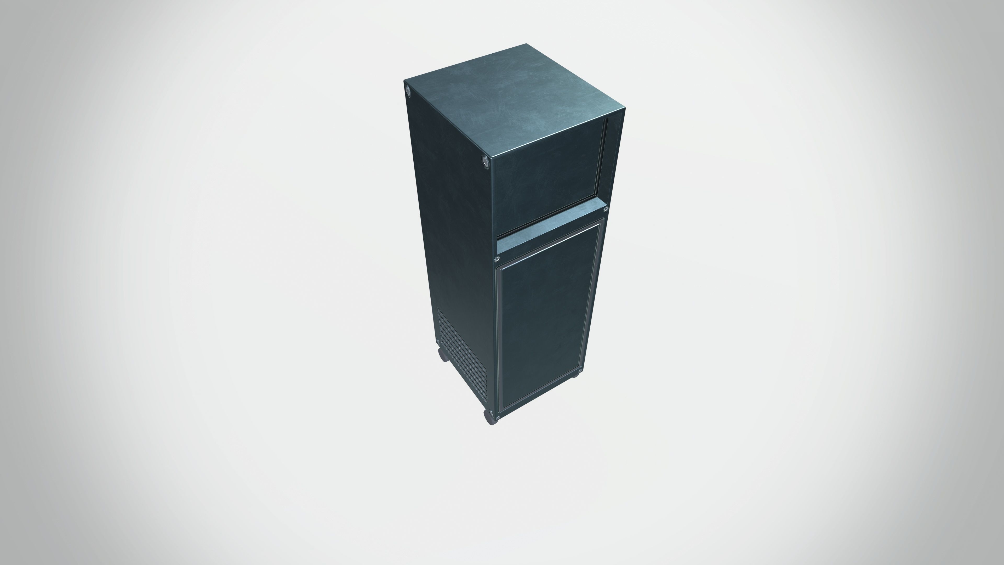 Circuit Pannel Box Low-poly 3D model_5