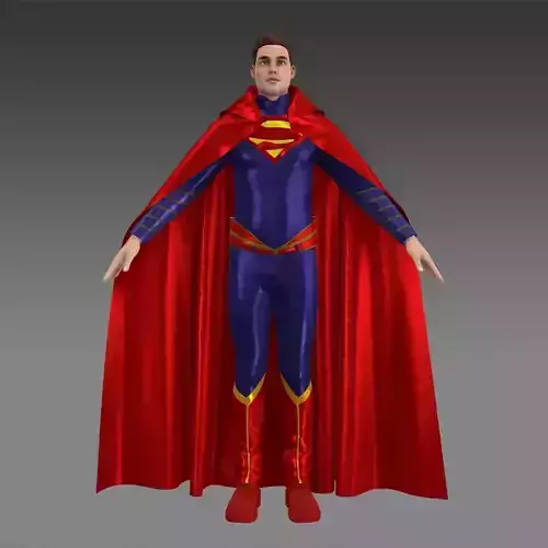 Superman Inspired Garment