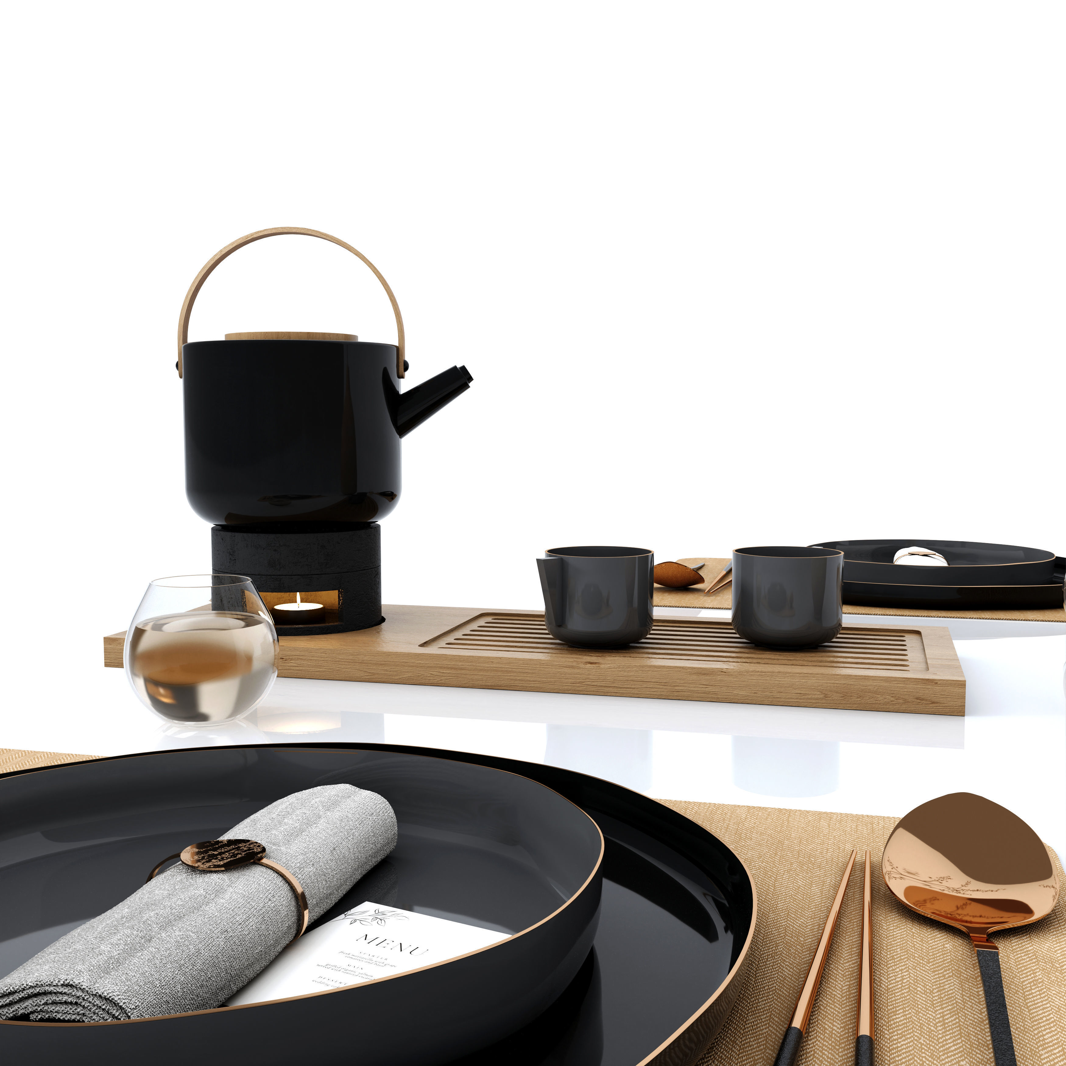 tableware-02 3D model_2