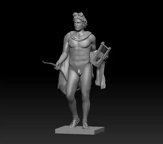 Greek Gods and Goddesses - Apollon 3D print model