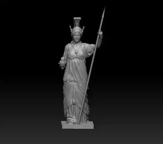 Greek Gods and Goddesses - Athena 3D print model