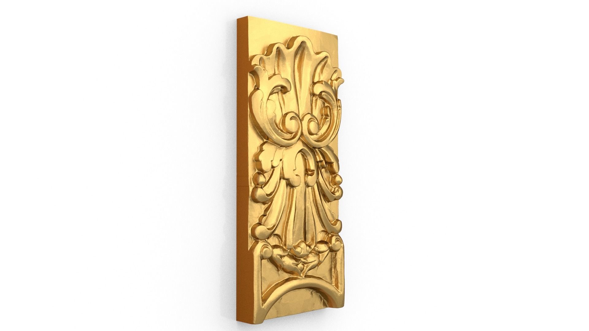 Classic carved decor ornament 507 3D print model_1