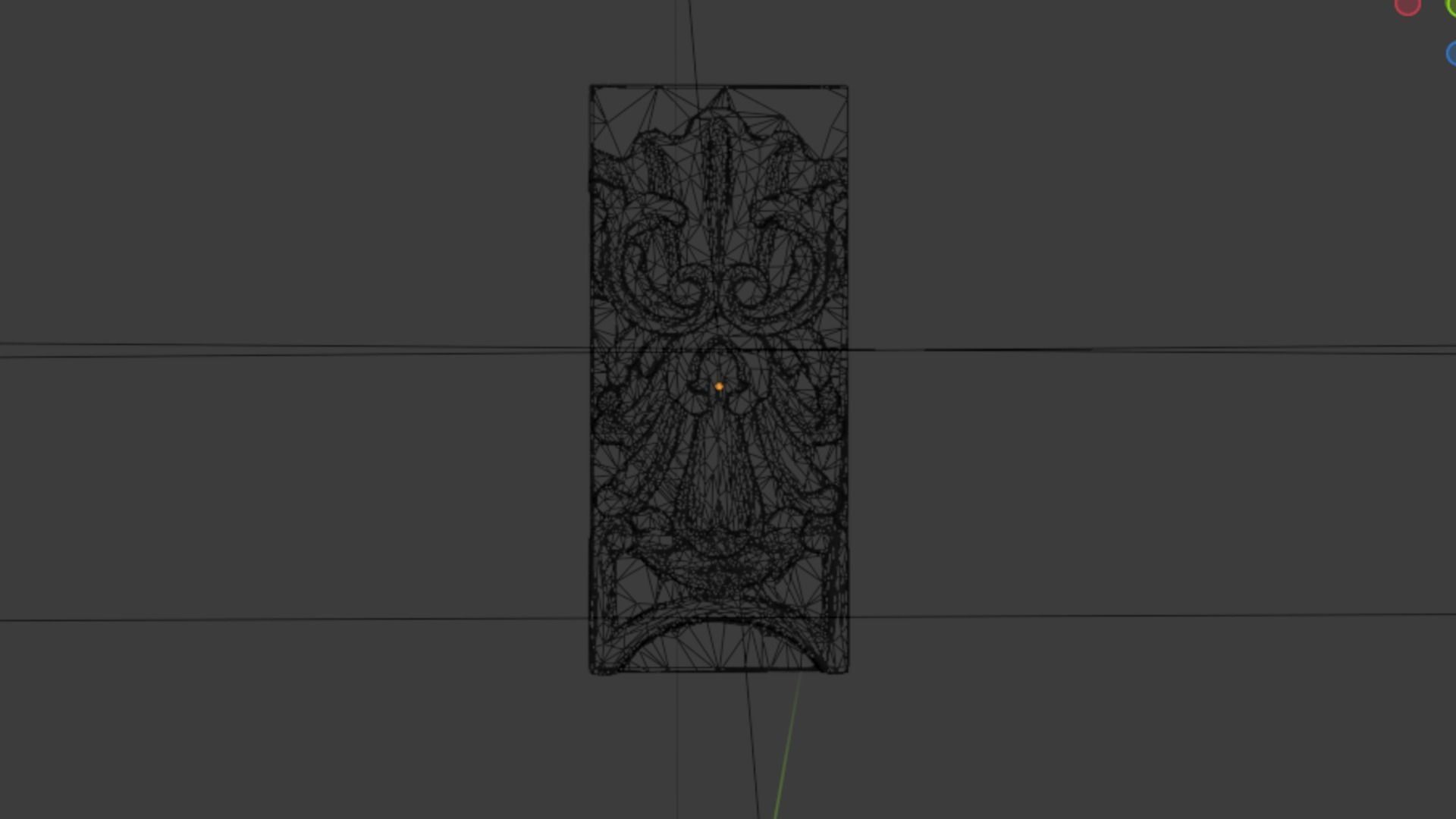 Classic carved decor ornament 507 3D print model_5