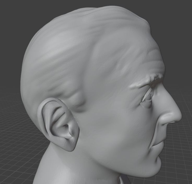 Fred Astaire 3D print model_6