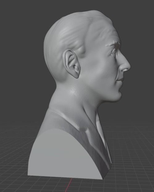 Fred Astaire 3D print model_17