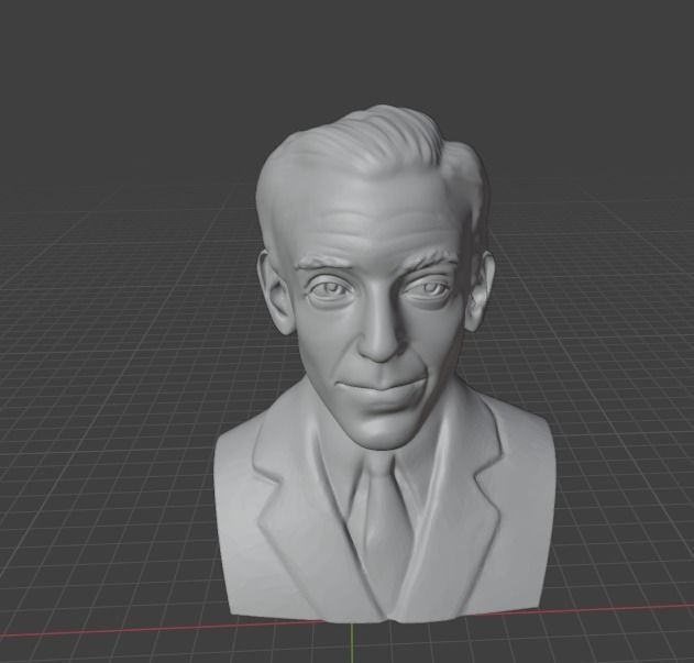 Fred Astaire 3D print model_10