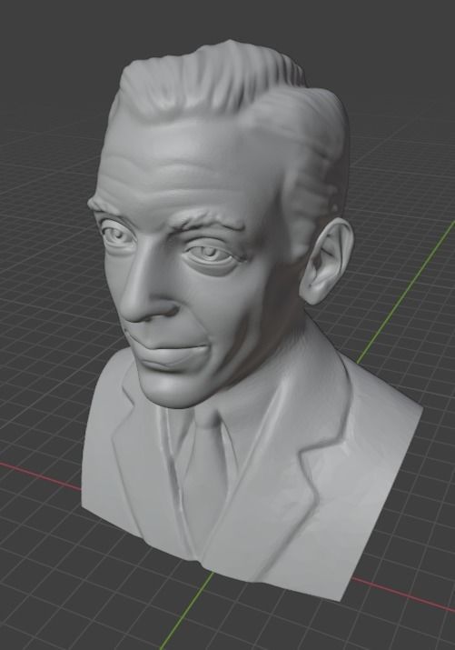 Fred Astaire 3D print model_4