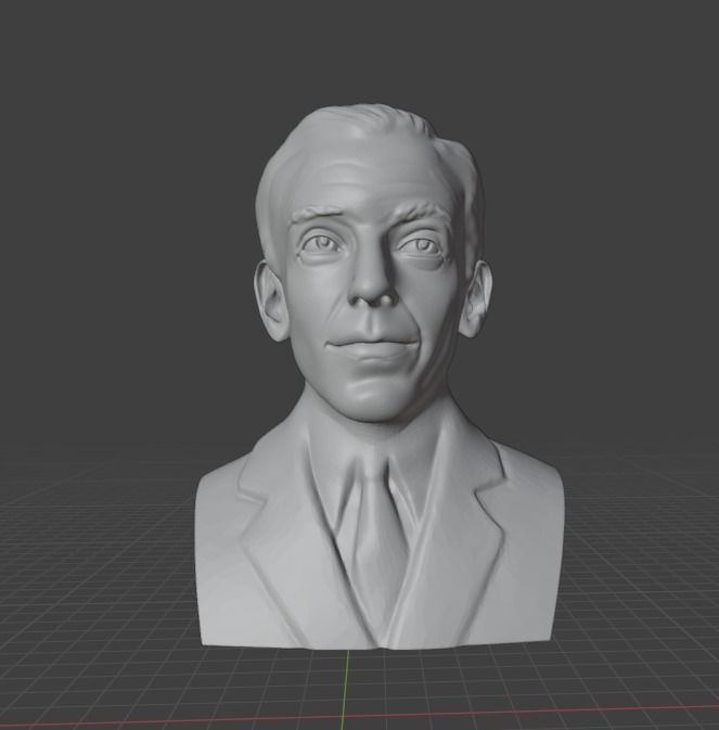 Fred Astaire 3D print model_1