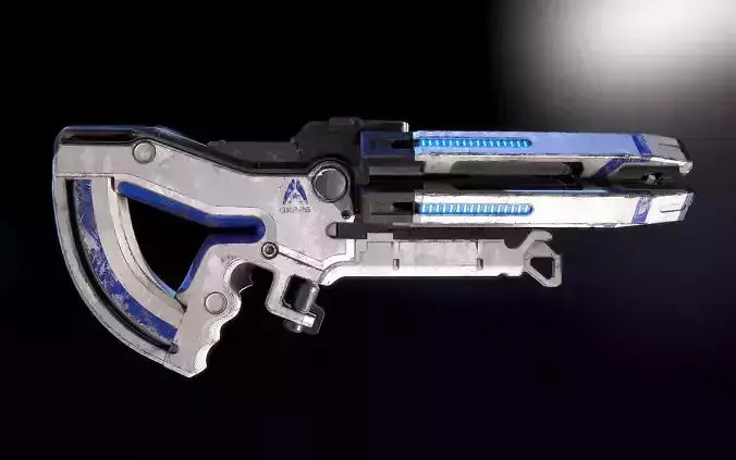 M-560 Hydra Mass Effect 3D model