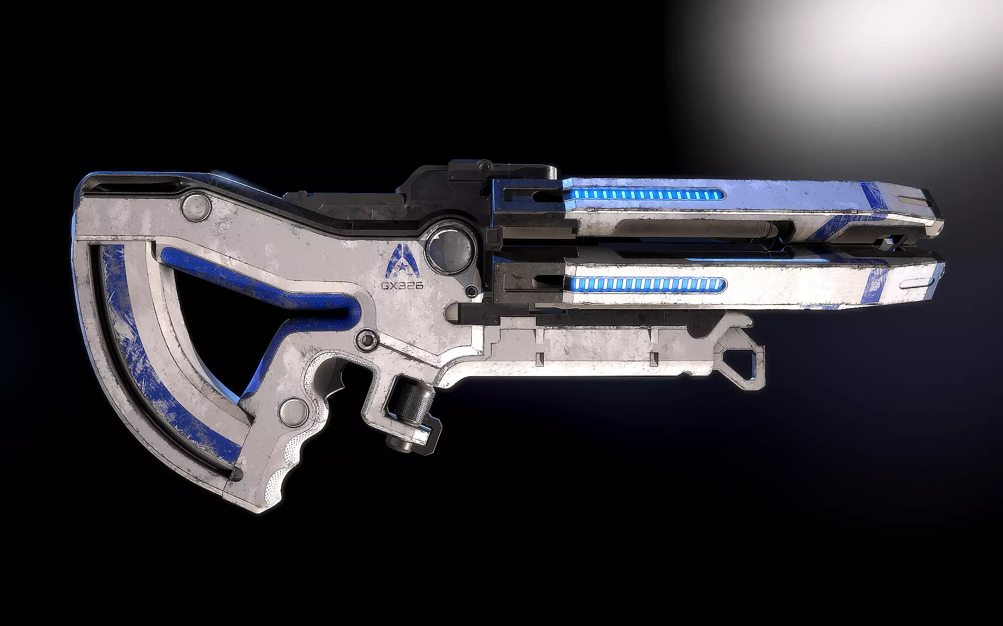 M-560 Hydra Mass Effect 3D model_0