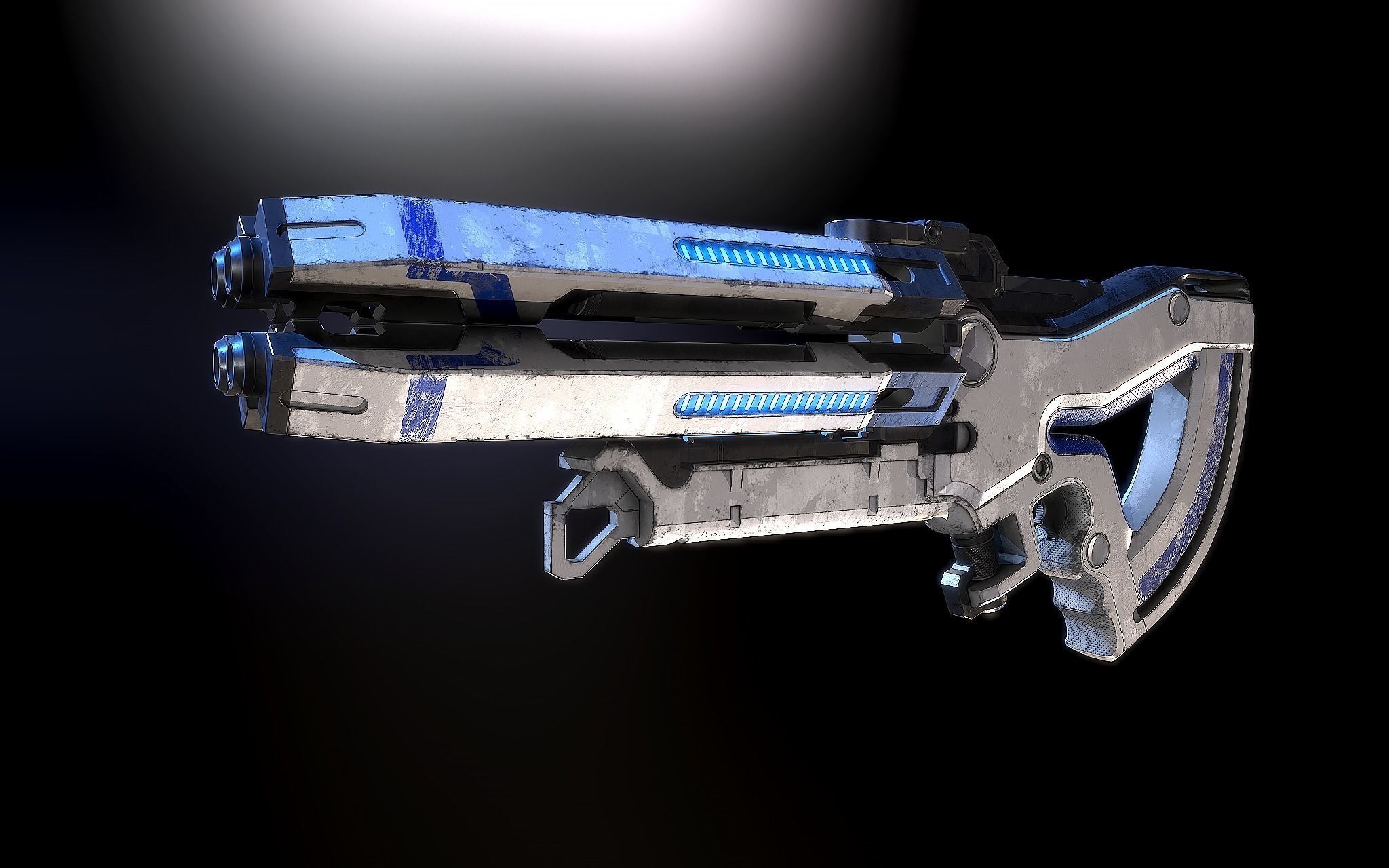 M-560 Hydra Mass Effect 3D model_5