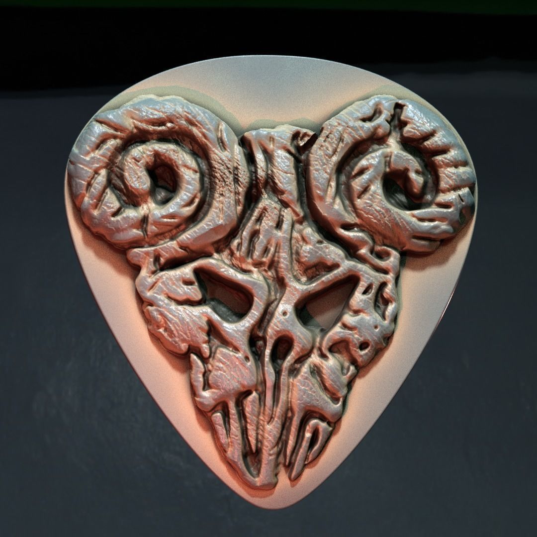 THE PICK OF DESTINY 3D MODEL 3D print model_3