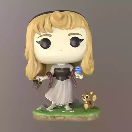 Princesa Aurora - La bella durmiente 3D print model