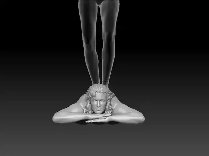 ASHI-THAI MASSAGE WITH FOOT boy 3D print model