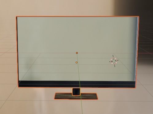 Monitor by Iqan Sarwar Taqi Low-poly 3D model_8