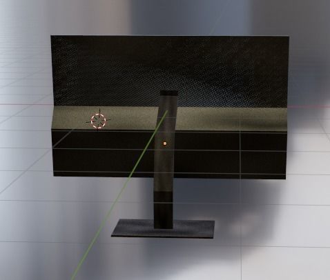 Monitor by Iqan Sarwar Taqi Low-poly 3D model_9