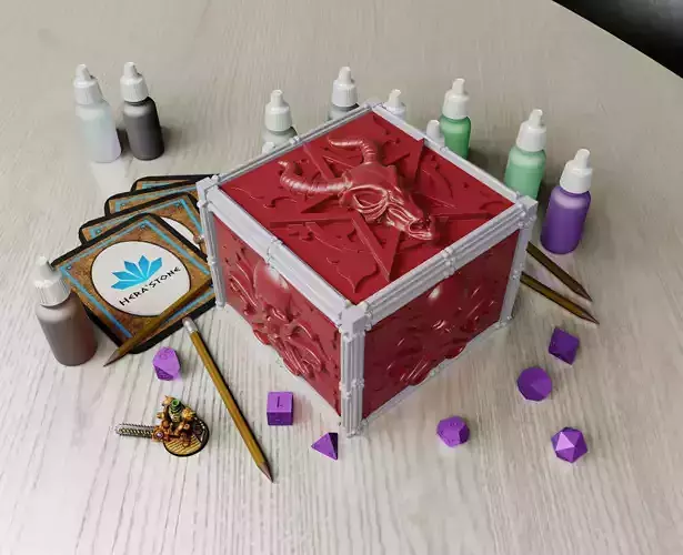 Necronomicon organizer 3D print model