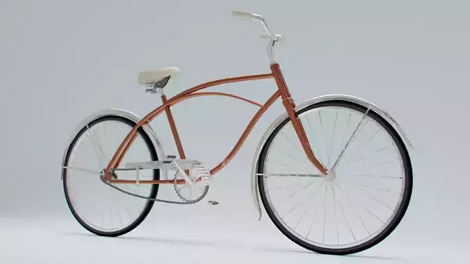 Vintage 1960s Beach Cruiser Bicycle